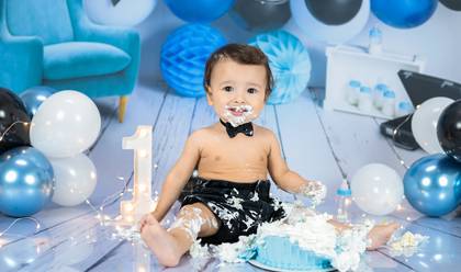 Smash the Cake de Davi 1 ano