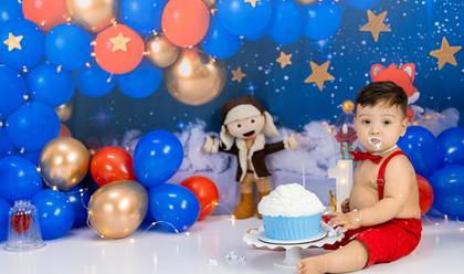 Smash the Cake de Guilherme 1 ano