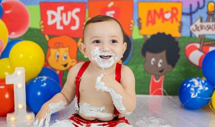 Smash the Cake de Mathias 1 ano