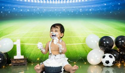 Smash the Cake de Heitor 1 ano