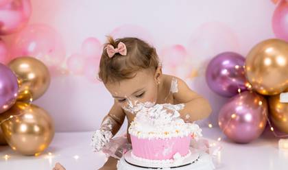 Smash the Cake de Maya 1 ano