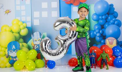 Ensaio Infantil de Noah 3 anos