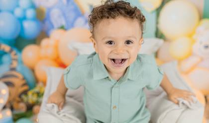 Ensaio Infantil de Kaleb 2 anos