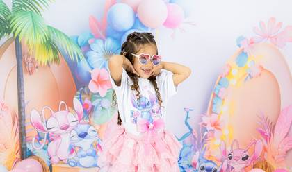 Ensaio Infantil de Alice 4 anos