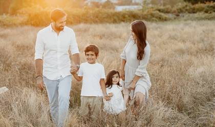 Sessões Exterior de Momentos em familia 