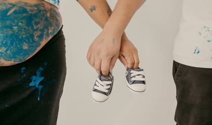 Ensaio Familiar de A espera do Anthony