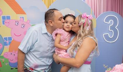 Aniversário Infantil de Aniversário Melissa 3 Anos