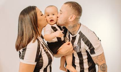 Ensaio Familiar de Ensaio 1 Ano