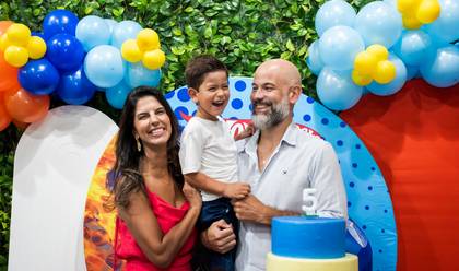 ANIVERSÁRIO INFANTIL de #5 do Gustavo