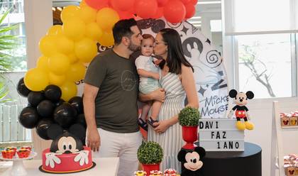 ANIVERSÁRIO INFANTIL de 1 Aninho do Davi – Uma Festa Mágica com o Mickey! 🎉🐭
