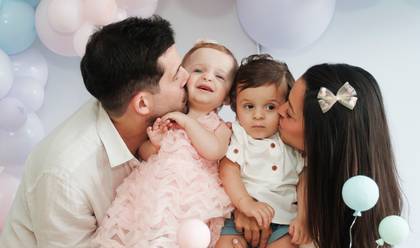 ANIVERSÁRIO INFANTIL de Júlia e Nicolas – 1 ano de doçura em dobro