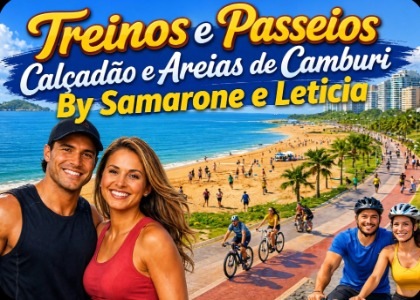 Treinos e Passeios -  Praia de Camburi - Vitória - By Samarone Monjardim