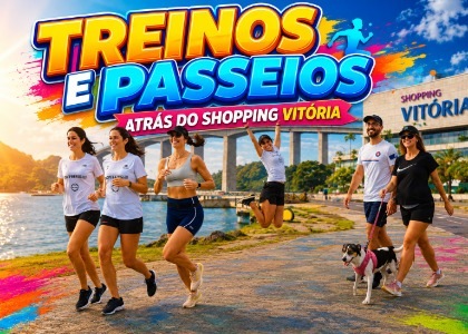 Treinos e Passeios atrás do Shopping 
