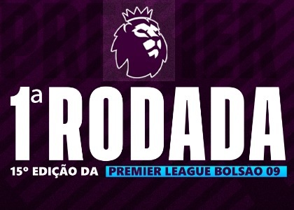 1ª RODADA I 15º EDIÇÃO DA PREMIER LEAGUE BOLSÃO 09 / CUBATÃO
