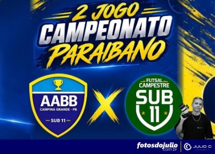 29/08 - Campeonato Paraibano: AABB x Campestre