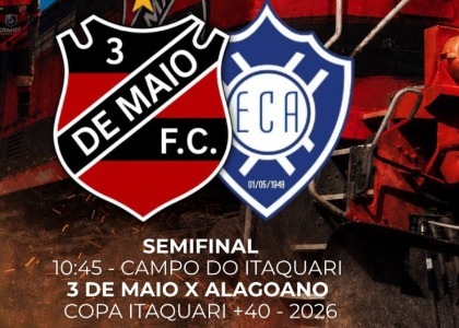3 de Maio FC x Alagoano