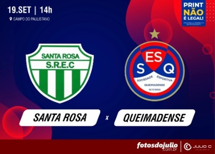 19/09 Queimadense x Santa Rosa
