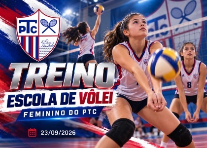 Treino de Vôlei Feminino do PTC (23/09/2026)