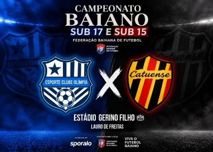 BAIANÃO 2026 - OLÍMPIA x CATUENSE - SUB-15/17