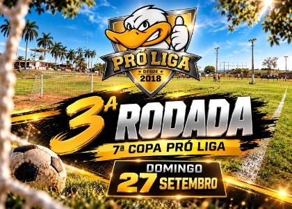 7ª Copa Pró Liga | 3ª rodada | 27/09/26
