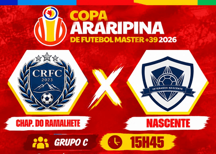   Copa Araripina de futebol master  Chap.Do Ramalhete x Nascente 