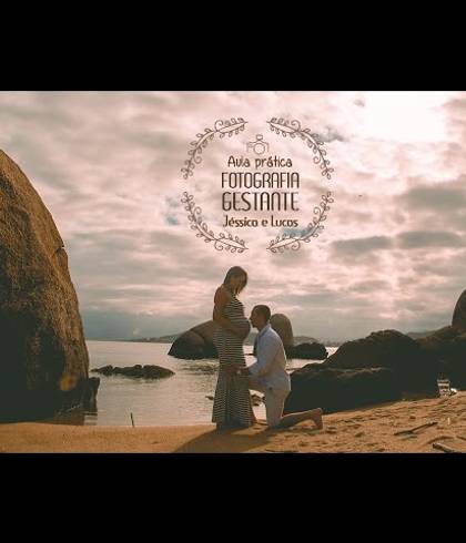 AULAS de AULA PRÁTICA FOTOGRAFIA GESTANTE | Jéssica e Lucas