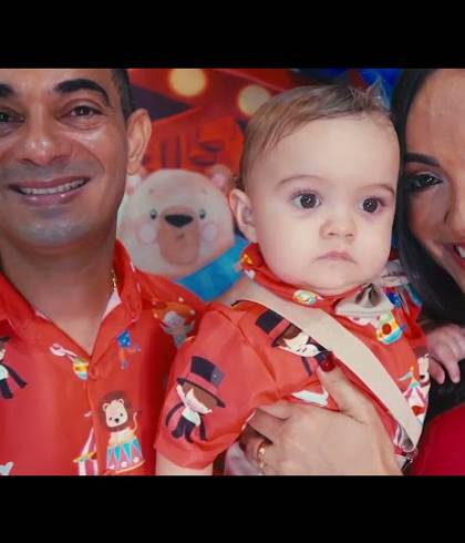 Festa Infantil de 1 ano Léo - Festa Circo 🎪