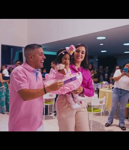 Festa Infantil de Maya 1 ano - Circo Rosa