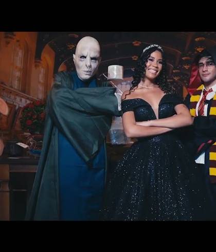 XV anos de 15 anos Jheniffer - Harry Potter