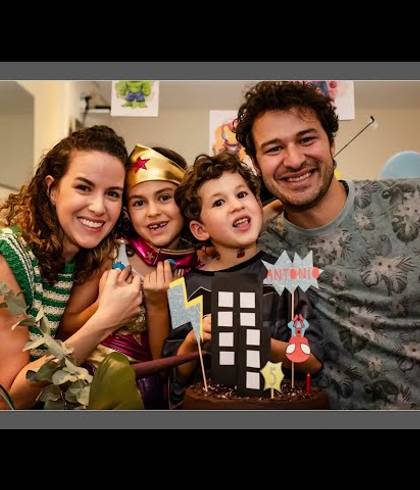 Família de Aniversario Tonton