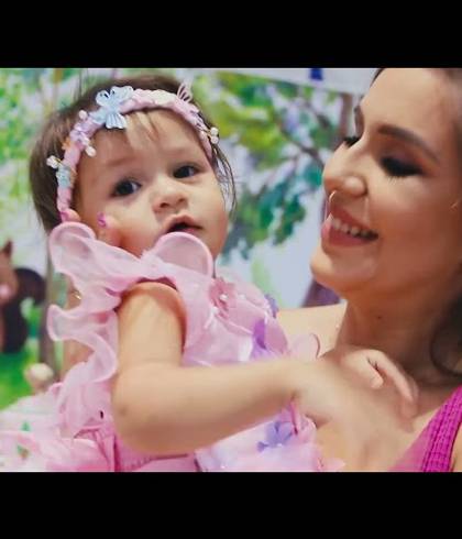 Festa Infantil de 1 ano Valentina - Bosque Encantado