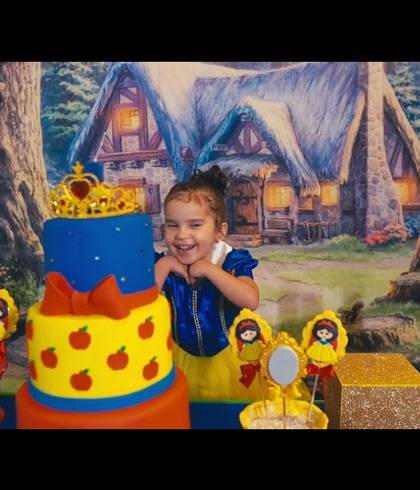 Festa Infantil de Laura 4 anos - Branca de Neve