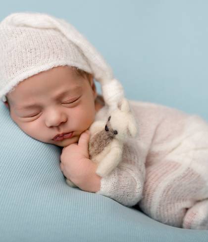 Ensaio Newborn de Lívia, João Pedro 21 dias