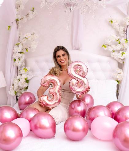 Celebrar dias vividos de Leidy, 38 anos