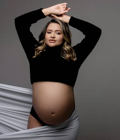 Ensaio Infantil Studio de Angelina, Esperando Melissa