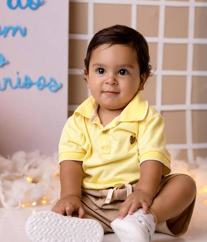 Smash The Cake  de Gustavo, 1 ano