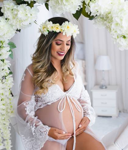 Ensaio SPA GraviLinda de Thamires esperando Alice 