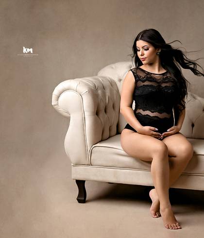 Ensaio GraviLinda Classic de Thays esperando Miguel 