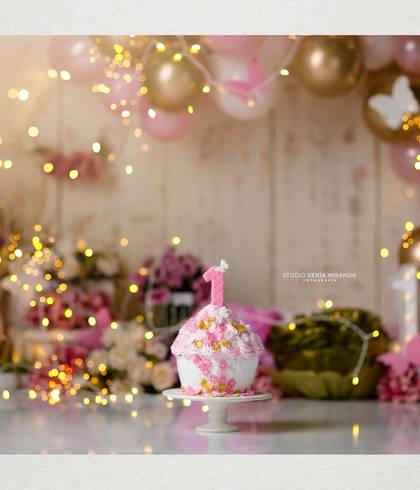 Ensaio Smash The Cake Studio e Externo de Smash Studio 