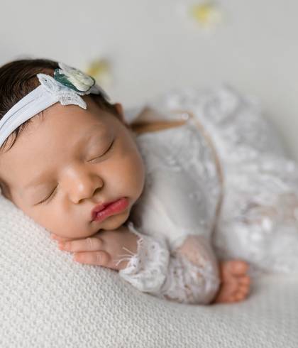 Ensaio Newborn de Luiza  5 dias 