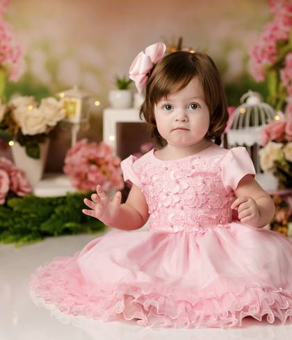 Ensaio Smash The Cake Studio e Externo de Luísa 1 aninho 