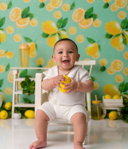 Ensaio Infantil Studio de Talles 8 meses