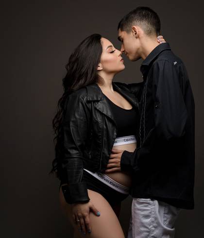 Ensaio GraviLinda Classic de Beatriz esperando Théo 