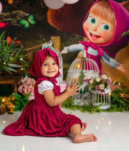 Ensaio Infantil Studio de Ana Clara 2 aninho 