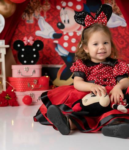 Ensaio Smash The Cake Studio e Externo de Clara 2 aninhos 