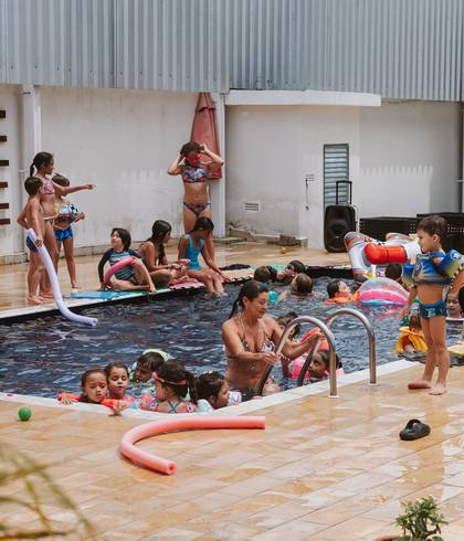 Comemoração de Colônia de Férias 