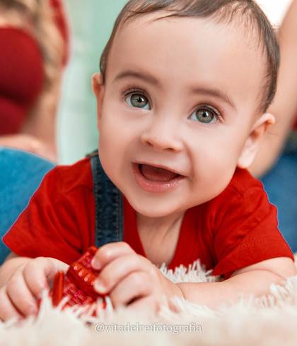 Mini Ensaio Infantil de Ensaio Natal Heitor