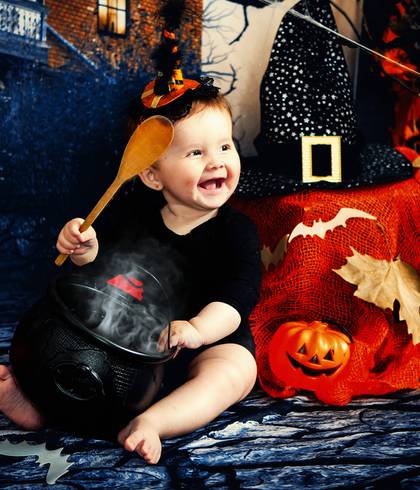 Cenários Infantis de Halloween