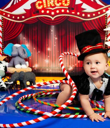 Cenários Infantis de Circo