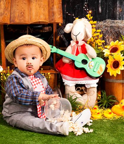 Cenários Infantis de Festa Junina